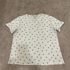 Cut & Paste Sunflower Print Tee